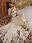 Colorful Embroidery A-line Wedding Dresses Sexy V-neck Beach Bohemia Bridal Gown