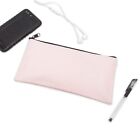 Dalix Zipper Bank Deposit Money Bags Cash Coin Pouch 6 Pack In Pink