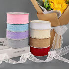3cm 25yard Lace Trim  Ribbon  For Clothing  Scrapbooking  Gift Packaging  Crafts