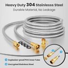 Giraffe Tools 304 Stainless Steel Metal Garden Water Hose 25 50 75 100ft X 5 8 