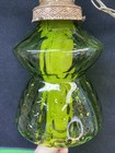 Vintage Mcm Hanging Light Lamp 1960   s 1970   s Diffuser Swag 