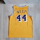 Vintage Lakers Jersey Boys Xl Mitchell Ness Nba Los Angeles Jerry West 44 Shirt