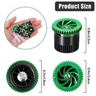 10 Pieces Variable Arc Nozzle  Pop-up Sprinkler Heads Replacement Compatible Wit