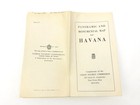 Vintage Panoramic And Monumental Map Of Havana Cuba Cuban Tourist Commission