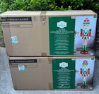 Holiday Time 72   6-ft Nutcracker Christmas Decoration-red white peppermint-new