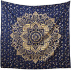 Indian Mandala Wall Hanging Twin Tapestry Bohemian Bedspread Beach Blanket Throw