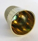 14kt Solid Gold Thimble Marked 14k C 1890