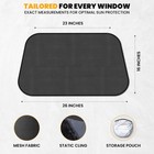 Econour Car Side Window Shades For Baby   4 Pack Car Side Window Sunshade For   