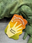 Folkmanis Iguana Puppet Green Plush Toy New With Tags Long Tail Kids