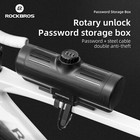 Rockbros Password Storage Box Hard Shell Bicycle Bag Key Anti-theft Storage Box 