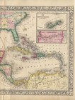 Mexico -- Central America --   Map Of Mexico Central America And The West Indies