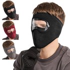 Anti-fog Goggles Fleece Balaclava Face Mask Cover Winter Ski Warm Cap Cycling