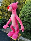 Vintage Pink Panther Plush 46    Tall 1980   s Vintage By Mighty Star Htf