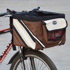 Pet Bicycle Carrier Cat Dog Bicycle Bike Removable Basket Handlebar Front Bag