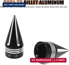 Oneten Cnc 3 6inch Front Axle Nut Covers Caps For Harley Davidson Street Road El