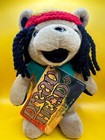 Grateful Dead Bean Bear - By Liquid Blue -  dread Head  Bear - Nwt - Rare