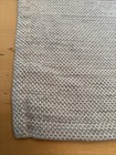 Hotel Collection Euro Sham 26 X 26 100  Cotton Stitch Interwoven Gray White