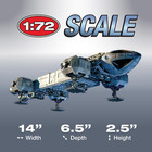 Mpc Space 1999 Eagle Transporter 1 72 Scale  14  Long  Space Ship Replica Mod   