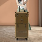 Hairdressing Case  Hairdressing Tool Organiser Box 38 25 82cm 15-20kg Gold