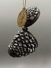 Katherine s Pinecone Surprise Hinged Box Racoon Christmas Ornament