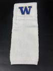 White Football Terry Loop 100  Premium Cotton Qb Game Towel New
