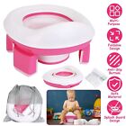 Potty Training Chair Toilet Seat Baby Portable Toddler Kids Trainer W  20pcs Bag