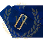 Masonic Regalia Master Mason Regular Apron  Machine Embroidered Apron Set