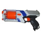 Nerf N-strike Elite Strongarm Dart Gun Blaster Fully Loaded White Orange Blue
