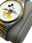 Vintage Disney Seiko Mickey Mouse Day Date Watch Moving Hands Battery Read