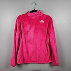 The North Face Womens Large Osito Fleece Jacket Full Zip High Pile Pink