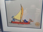 Walt Disney Limited Edition    no Sail    Serigraph Cel
