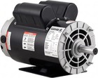 5hp Spl Air Compressor Electric Motor 230v 3450rpm 5 8  Keyed Shaft Dual Cw ccw