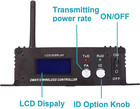 Lixada Dmx 512 Controller 2 4g Wireless Transmitter Receiver Lcd Display Power A