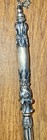 Torah Pointer Yad Museum Quality Heavy Antique Sterling Silver Ruby Judaica Wow 