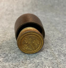 Vintage Wooden Butter Press Mold Cookie Stamp Flowers Daisies