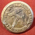 Appalachian Trail Maine To Georgia Brass Ground Marker Heavy New Old Stock
