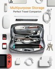 Inateck Electronics Organizer Travel Cable Organizer Splashproof Accessories Bag