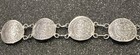 Vtg Silver Peru Bracelet - W 7 Rare Coins Over 1 Hundred Years Old Treasure  6   