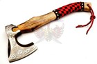Custom Handmade Full Tang D2 Tool Steel Tactical Hatchet Camping Axe