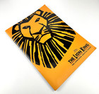 Disney s The Lion King Musical Souvenir Brochure Program - Rare Singapore 2011