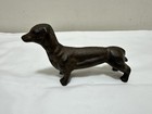 Solid Cast Iron Dachshund Dog Doorstop
