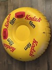 Vintage Eastman Kodak Photo Film Promo Inflatable Raft Tube Pool Float