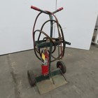 Oki Bering 2 Cylinder Bottle Gas Cart Oxygen Acetylene Torch Hose And Extras