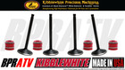 04-07 Honda Crf250r Crf 250r Kibblewhite Intake   Exhaust Valves Red Stem Seals