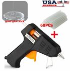 20w Glue Gun Mini Hot Melt Glue Gun With 60 Mini Clear Glue Sticks Repair Tools