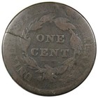 1812 Classic Head Large Cent Corroded Low Grade Die Crack A1740