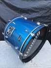 Ludwig Accent Combo Super Kick 2 Combo Bass Drum 22x18    Blue Sparkle