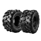Pair Black 18  9 5-8 Atv Tires 4ply 18  9 5  8 Atv Utv Tires Z-124 All Terrain Tire