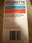 Nicorette 2 Mg Nicotine Stop Smoking Aid Gum  White Ice Mint - 160 Count