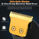 Beard Trimmer For Men  Rechargeable Cordless Hair Clippers And Razor  Face Neck